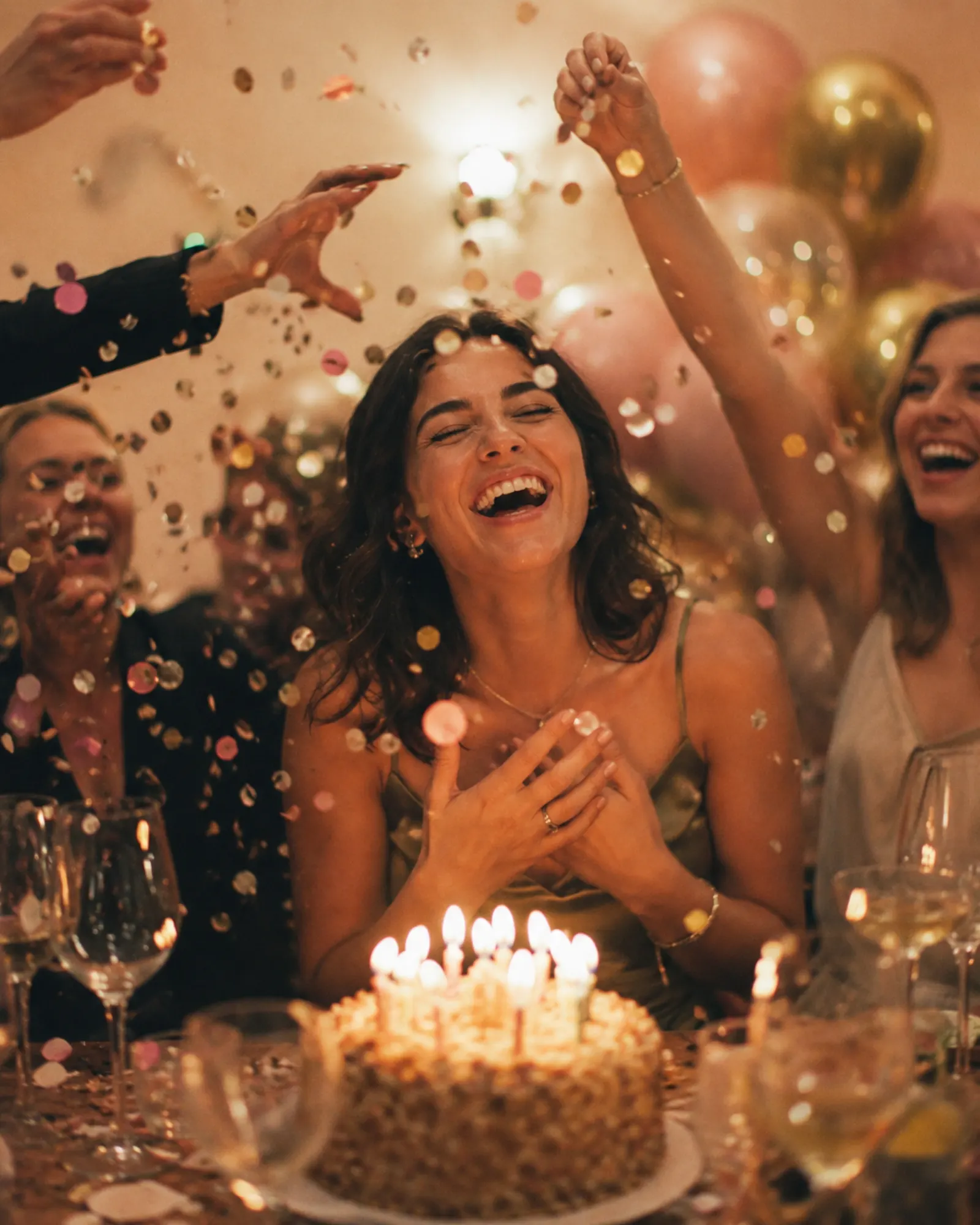 birthday guests using a QR code photo sharing experience for How to Collect Every Guest's Birthday Photos Without a Separate App